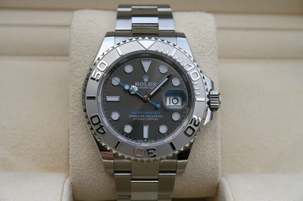 ROLEX 126622 YACHTMASTER WATCH SLATE DIAL BLUE HANDS