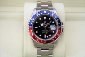 ROLEX 16710 GMT II PEPSI WATCH