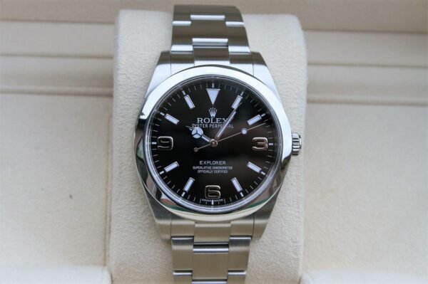 ROLEX 214270 EXPLORER 39MM WATCH MK1 DIAL