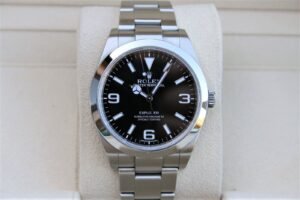 ROLEX 214270 EXPLORER 39MM WATCH MK2 LUME DIAL