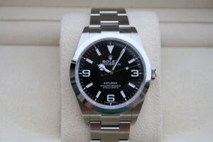 ROLEX 214270 EXPLORER WATCH 39MM LUME MK2 DIAL