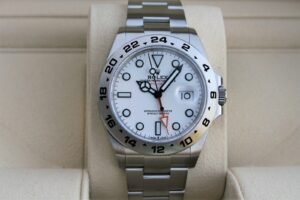 ROLEX 226570 EXPLORER II WHITE DIAL POLAR NIB