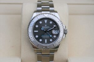 ROLEX 268622 YACHT-MASTER 37MM STEEL PLATINUM