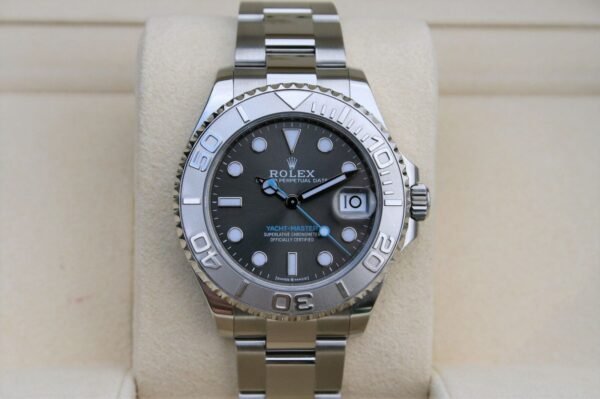 ROLEX 268622 YACHT-MASTER 37MM STEEL PLATINUM