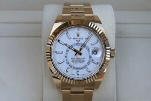 ROLEX 326938 SKY-DWELLER WATCH18K WHITE INDEX