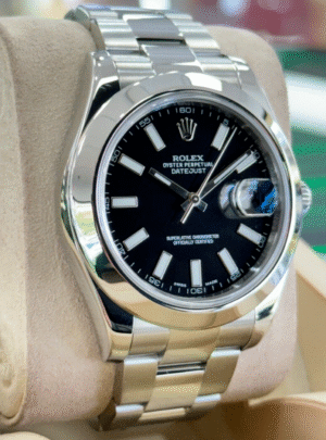 Rolex Datejust ii 41mm 116300 Black Dial Stainless Streel Oyster Bracelet Watch