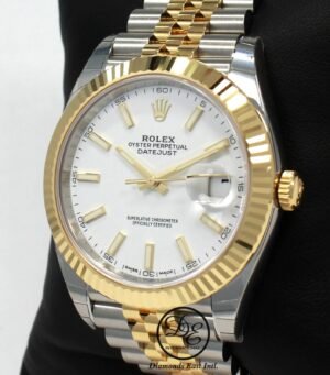 Rolex Datejust II 41mm 126333 Jubilee18K Yellow Gold/SS Watch B/PAPERS *UNWORN*