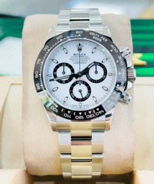 Rolex Daytona 116500LN White Panda Cosmograph Chronograph Men's Watch BOX/PAPERS
