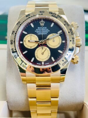 Rolex Daytona 126508 Chronograph PAUL NEWMAN DIAL 18K Yellow Gold Watch UNWORN