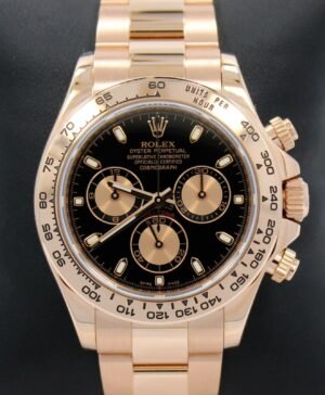 Rolex Daytona Chocolate 116505 18K Rose Gold Cosmograph Oyster MINT