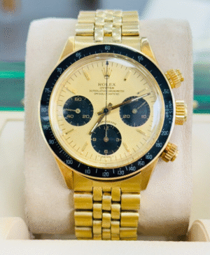 Rolex Daytona Cosmograph 6263 champagne dial 14KT yellow gold Jubilee Band