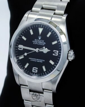 Rolex Explorer I 114270 Stainless Steel Oyster 36mm Black Dial Watch *MINT*