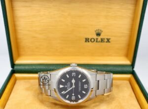 Rolex Explorer I 114270 Steel Oyster Black 36mm Watch Box Papers Mint Condition