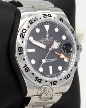 Rolex Explorer II 216570 Steel Black Dial 42mm Men's Watch PAPERS MINT CONDITION