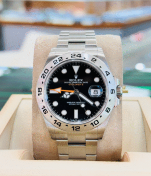 Rolex Explorer II 226570 Black Dial Oyster Steel 42mm Watch Box Papers UNWORN