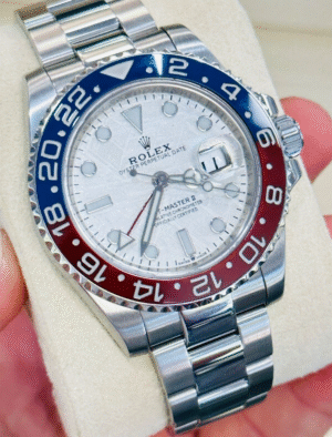Rolex GMT-Master II 116710LN CUSTOM METORIET Dial & Bezel Stainless Steel Watch