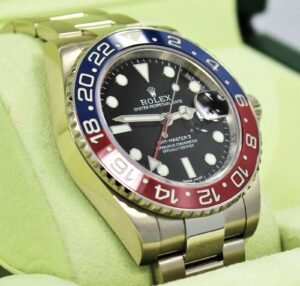Rolex GMT Master II 116719 BLRO PEPSI 18K White Gold Watch Box/Papers MINT