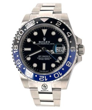 Rolex GMT-MASTER II 126710BLNR BATMAN 40mm SS Black /Blue Ceramic Bezel UNWORN