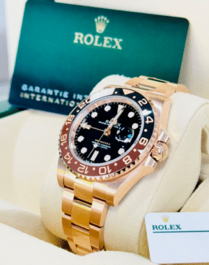 Rolex GMT-Master II Rootbeer 18K Rose Gold 126715CHNR Box/Papers 2024 UNWORN