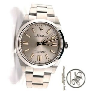 Rolex Oyster Perpetual 124300 41mm Silver Dial Stainless Steel Watch UNWORN