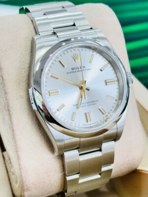 Rolex Oyster Perpetual 36mm 126000 Silver Dial Oyster Bracelet Watch UNWORN