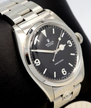 Rolex Oyster Precision Vintage Rare Ref. 6426 1959 Black Explorer Style 34mm
