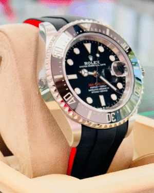 Rolex Sea-Dweller 43mm Red 126600 Oyster + Rubber B Band Watch BOX/PAPERS