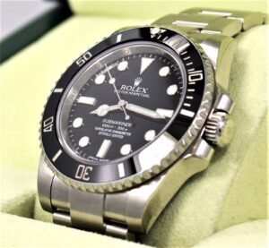 Rolex Submariner 114060 Stainless Steel Oyster Black Ceramic Bezel Men's Watch
