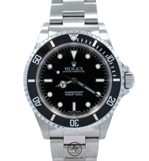 ROLEX Submariner 14060 Oyster Steel Black Dial Men's Watch *MINT CONDITION*