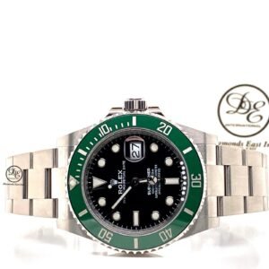 Rolex Submariner Kermit 41mm 126610LV Date Green Ceramic Bezel Watch UNWORN