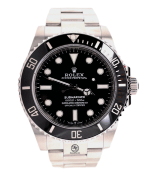 Rolex Submariner No Date 124060 Oyster Ceramic Bezel Watch BOX/PAPERS UNWORN