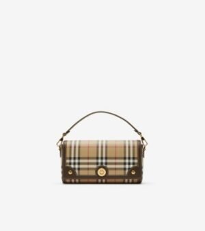 Top Handle Note Bag in Archive beige/military - Women | Burberry® Official