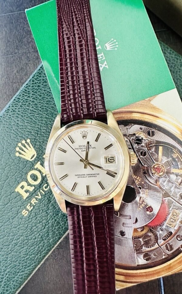 Vintage 1979 Rolex Oyster Date Watch Ref 1503 Solid 14k Yellow Gold ~ Automatic