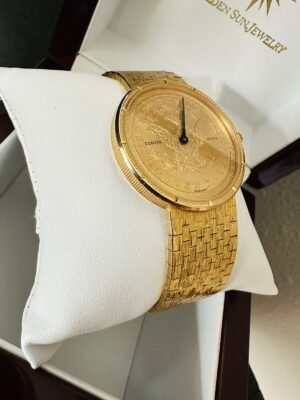 Vintage Men’s Corum Liberty Head $10 Gold Coin Watch With 18k Gold Bracelet