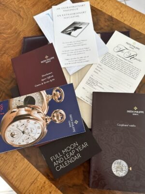 Vintage Patek Philippe Booklet Manual Set - Perpetual Chrono Tourbillon Repeater