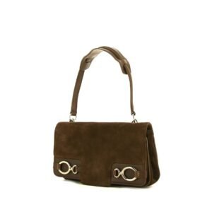 Balenciaga Vintage handbag in brown suede