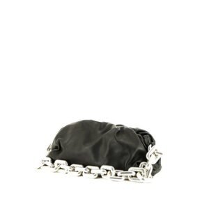 Bottega Veneta Pouch handbag in black leather