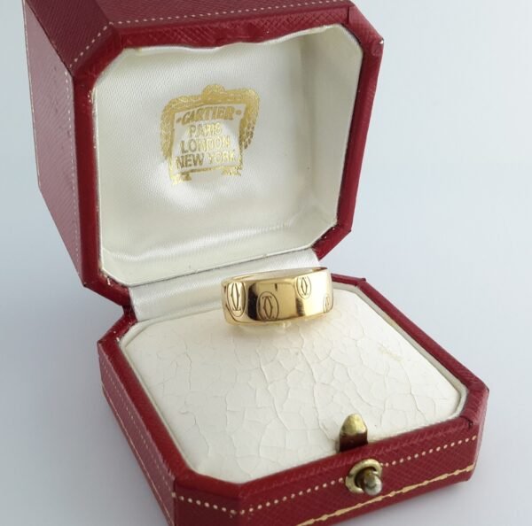Cartier Happy Birthday Ring- yellow Gold 18K