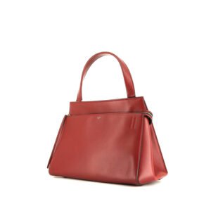 Celine Edge handbag in red leather