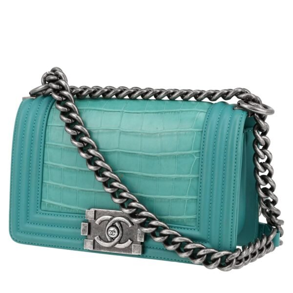 Chanel Boy shoulder bag crocodile and leather