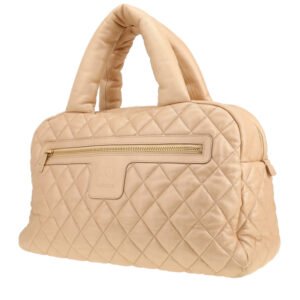 Chanel Coco Cocoon handbag in gold quilted leather