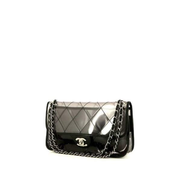 Chanel Timeless handbag in transparent vinyl