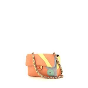 Chanel Timeless shoulder bag multicolor canvas