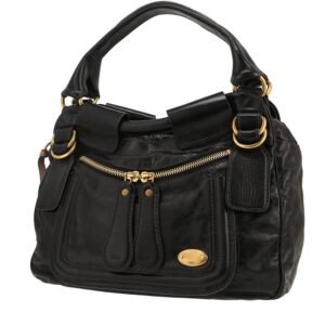 Chloé Bay handbag in black leather