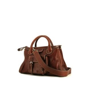 Chloé Edith handbag in brown leather