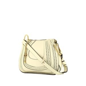 Chloé Hayley shoulder bag in beige leather