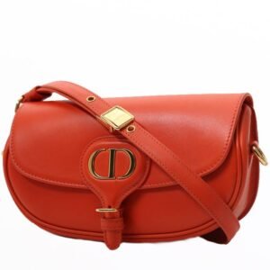 Dior Bobby East-West shoulder bag in orange leather