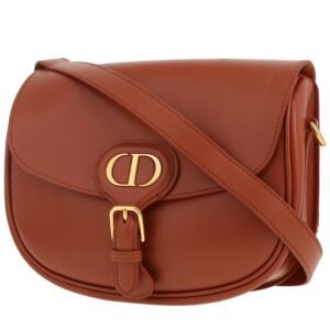 Dior Bobby small model shoulder bag in brown leather