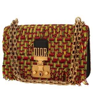 Dior Dioraddict shoulder bag in black leather