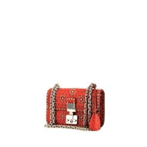 Dior Dioraddict shoulder bag in red leather